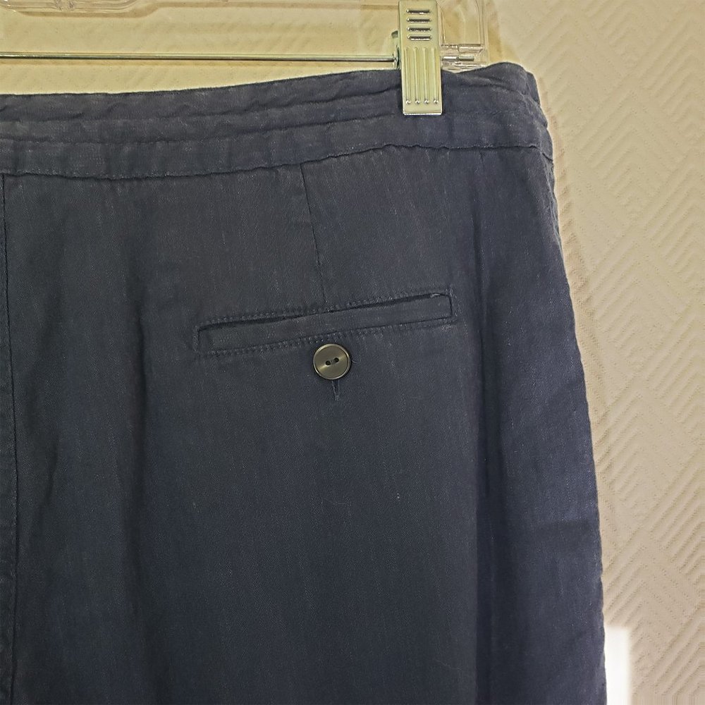 Pendleton Women's 12 Navy Solid Pants - image 3